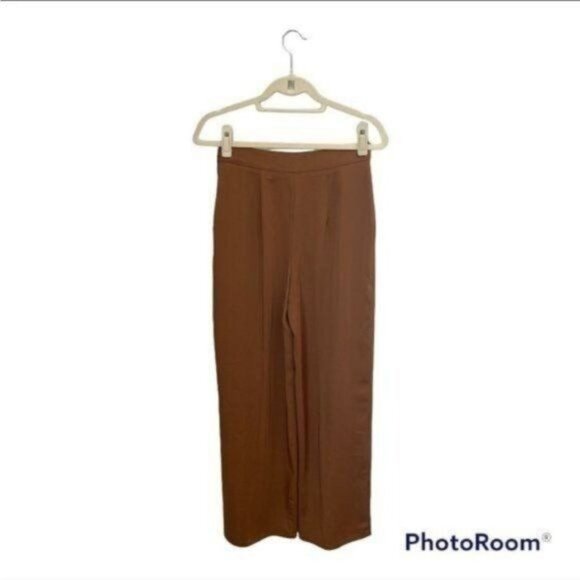 Nasty Gal Satin Like Wide Leg Pants - Picture 10 of 10